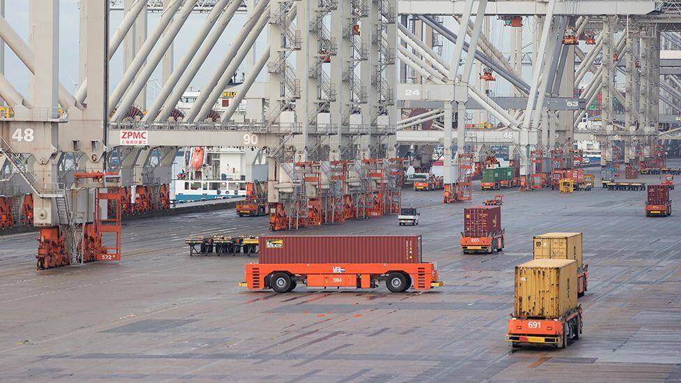 automatización en puertos